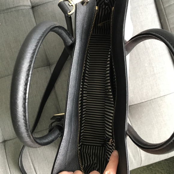 Kate Spade Cameron Two Tone Satchel with Strap - Picture 9 of 12